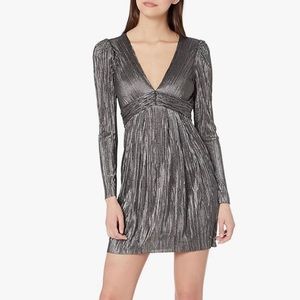 Bcbg generation silver dress